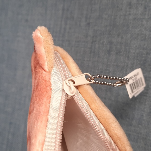 Sad Grumpy Pug Dog Coin Purse Key Chain Purse Backpack Charm Cute Soft Gift - Picture 3 of 4